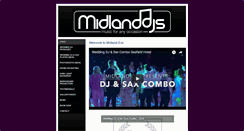 Desktop Screenshot of midlanddjs.com